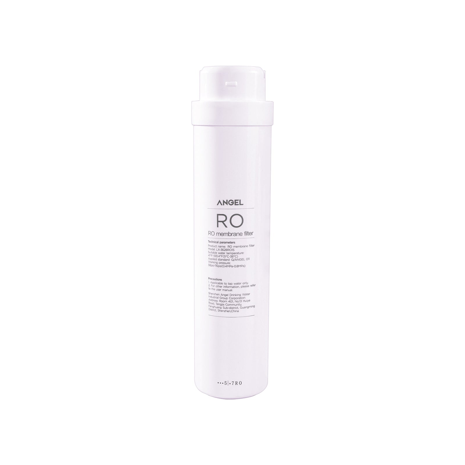 ANGEL X1 Series RO Filter Replacement 1-Pack | For X1, X1Pro, W-J3781-ROC15, W-J3680-ROB15, Long-Lasting 24–36 Month Lifespan